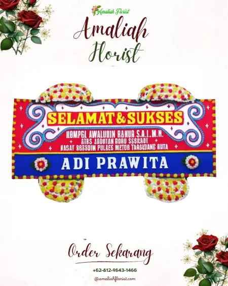 Papan Bunga Ucapan Selamat Cibeet
